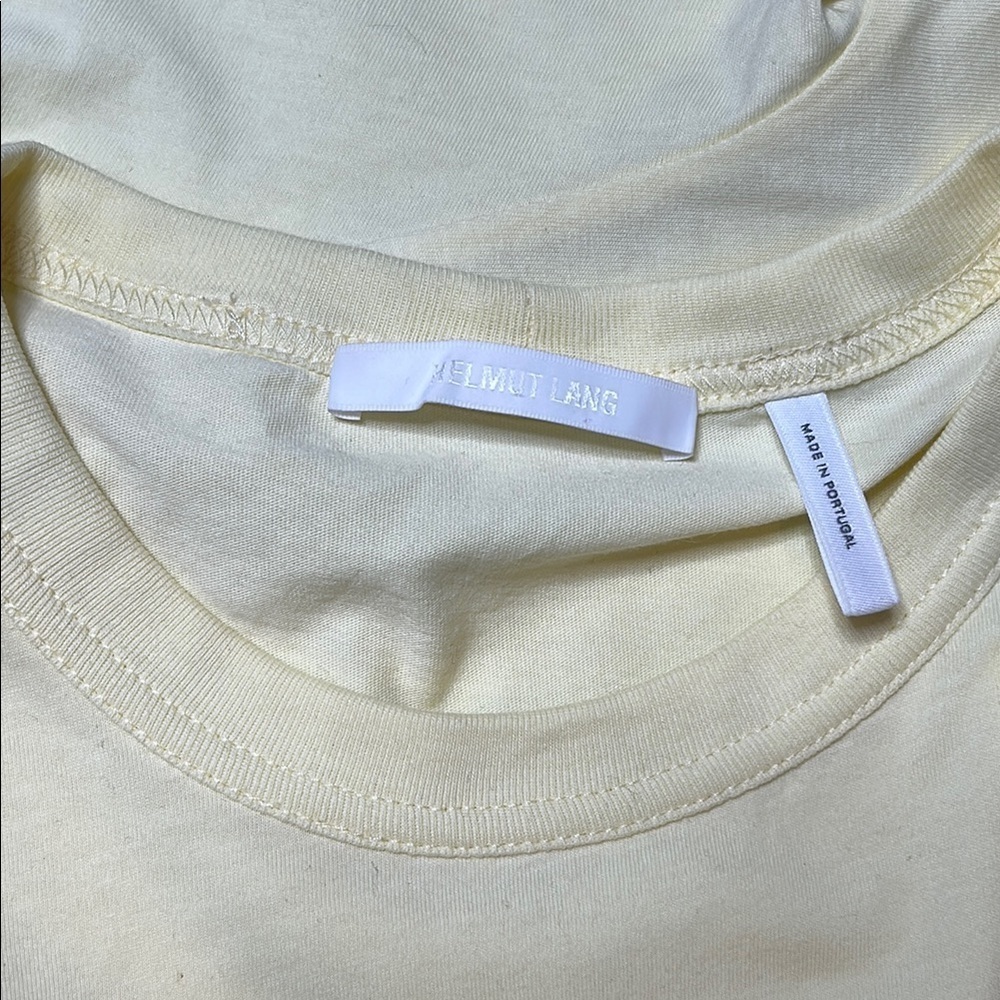 Helmut Lang Men’s Printed Cotton T-Shirt - Picture 4 of 16